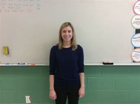 New Teacher Spotlight Ms Pazdziorko Marshall Simonds Middle School