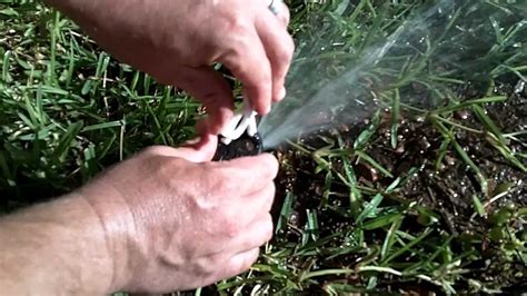 Eliot chaffee from ewing irrigation demonstrates how to adjust a hunter rotary sprinkler head using the pgp model. How to adjust Hunter pgp gear drive rotor - Sprinkler ...
