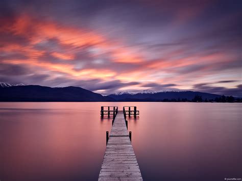 Restless Lake Te Anau A New Zealand Sunset Paul Reiffer Photographer