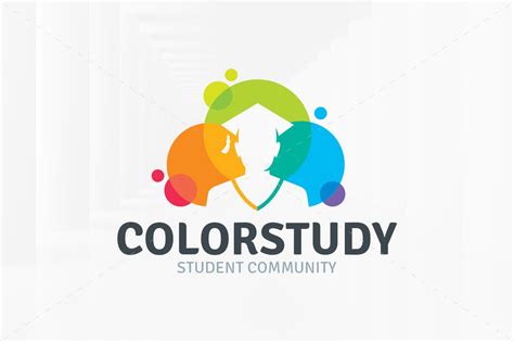 Color Study Logo Template Creative Logo Templates ~ Creative Market