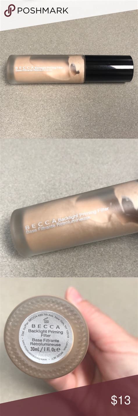 Becca Backlight Priming Filter Becca Makeup Becca Face Primer