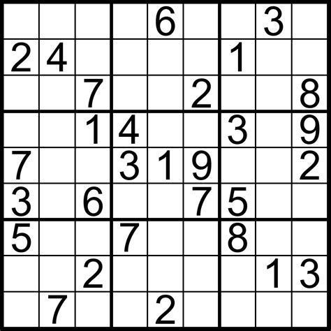 Print unlimited standard and samurai sudoku puzzles to pdf file. Printable Sudoku Puzzles (6) - Coloring Kids