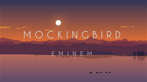 Eminem Mockingbird Lyrics Musik Rap YouTube