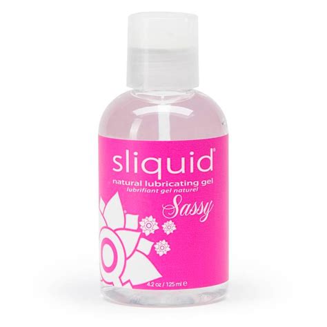 sliquid sassy water based anal lubricant 125ml 4 2 fl oz