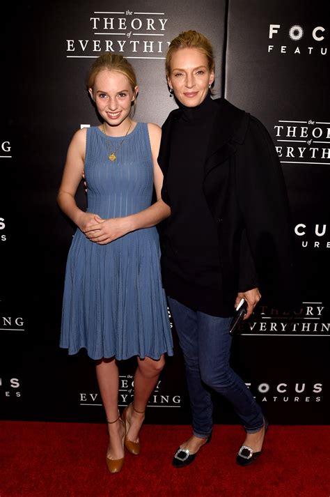 Uma Thurman And Maya Thurman Hawke Double Take Meet Hollywood S Mini Mes Popsugar Celebrity