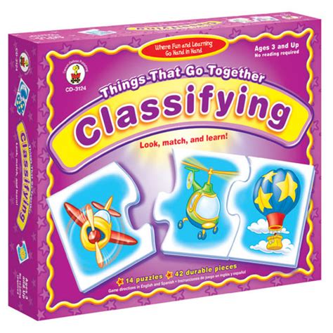 Alco Of Canada Educational Puzzles Classifying Things That Go