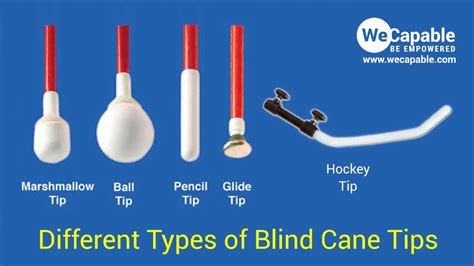 Blind Cane Different Types Of Tips