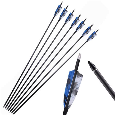 Buy Carbon Arrows 32 Hunting Arrows Spine 500 Hunting Targeting
