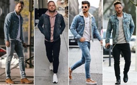 what to wear with a denim jacket outfit ideas for men