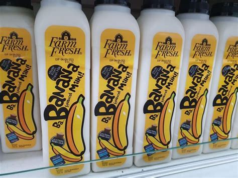 Farm Fresh Banana Flavoured Fresh Milk Joins The Banana Craze Mini Me