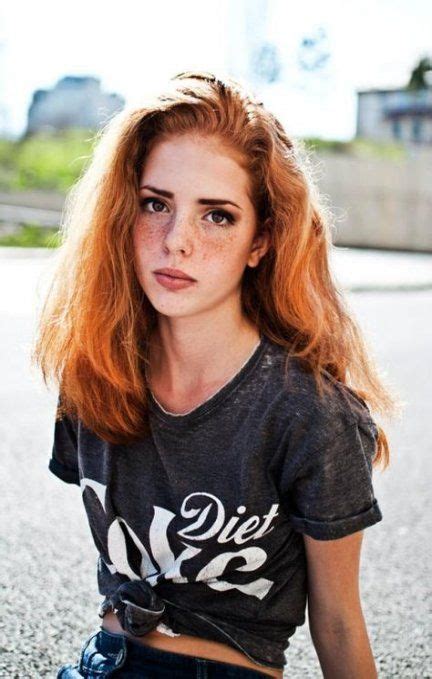 Hair Red Brows Dyes Girl 24 Ideas Girls With Red Hair Freckles Makeup Red Hair