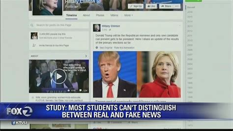 Stanford Study Finds Teens Unable To Distinguish Between Fake Real News