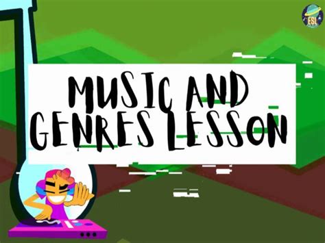 Music And Genres Eslesol Powerpoint Lesson For A2 Level Students