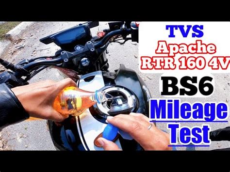 2021 tvs apache rtr 160 4v with bt connectivity launched in bangladesh. TVS Apache RTR 160 4V BS6 Mileage Test || RIDER ARYAN ...
