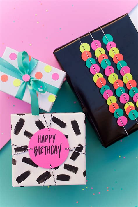 Fun T Wrap Ideas Using A Hole Punch Tell Love And Party