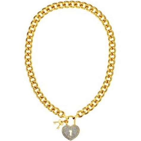 Juicy Couture Pave Heart Padlock Necklace Padlock Necklace Heart