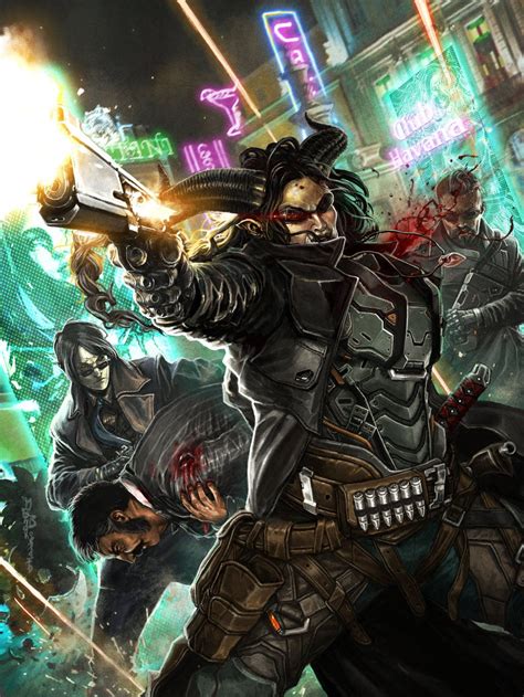 Sr5 Cover Art Hard Targets Shadowrun Cyberpunk Rpg Cyberpunk Art