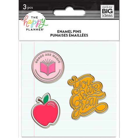 The Happy Planner® Books Are Magic Enamel Pins Michaels