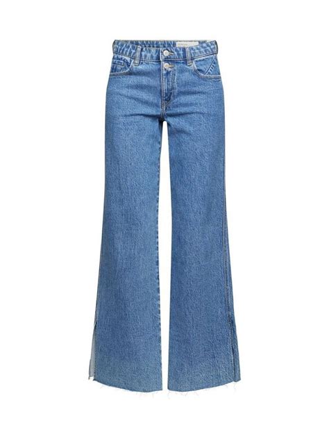 Esprit Bootcut Jeans Wide Leg Jeans Aus Organic Cotton Online Kaufen