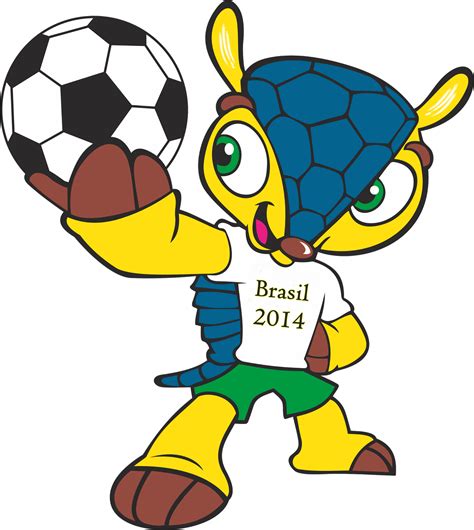 Mascote Copa do Mundo 2014 - Os mais lindos mascotes em PNG