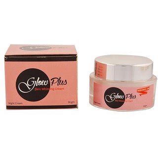 This cream does what it says, it lightens your skin, it doesn't whiten per say but you'll love it if all you just want is. Buy Glow Plus Skin Whitening Night Cream For Glowing 100 ...