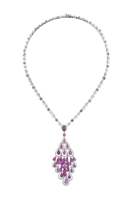 Coloured Sapphire And Diamond Pendent Necklace Graff Christies