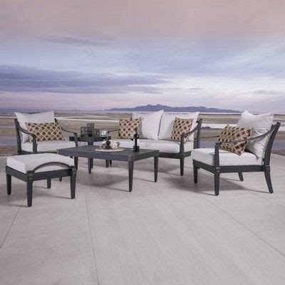 For all your garden table and chair needs look no further than homebase. I really like this set for our deck - Astoria 6 piece | Conversation set patio, Deep seating ...