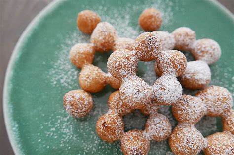 Fry on each side for three to four minutes, or until doughnuts are deeply golden, but not burnt. Mochi doughnuts - Pon de Rings | Recipe | Donut recipes ...