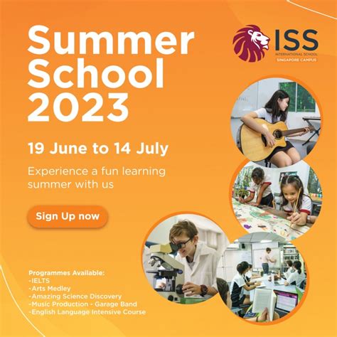 Summer School 2023 Iss International School Tickikids Singapore