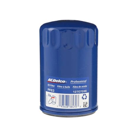 Acdelco Professional Engine Oil Filter Pf63 Rural King