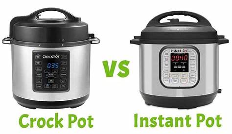 crockpot instant pot manual setting