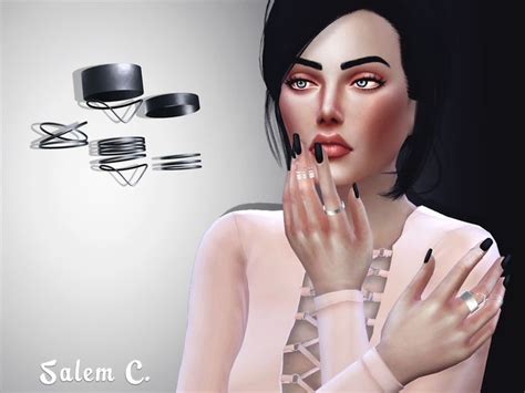 Standalone Found In Tsr Category Sims 4 Female Rings Sims 4 Tattoos