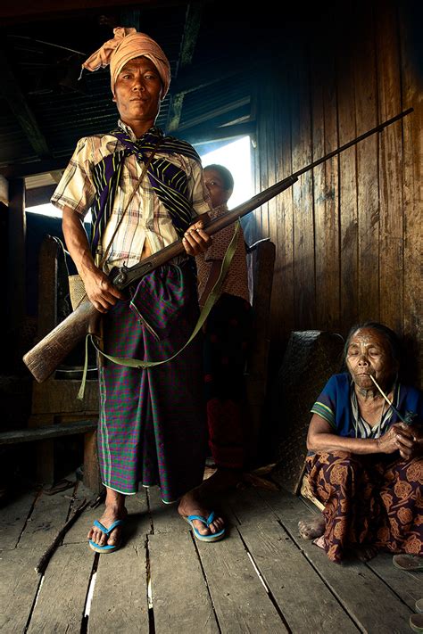 Chin Tribe Man Chin State Burma Travel And New York Photography By