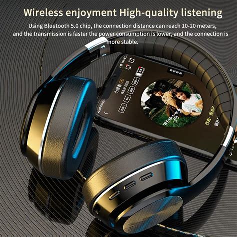 Наушники с шумоподавлением, Bluetooth 5.0, беспроводные наушники с ...