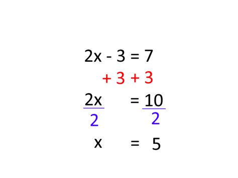 How Can I Align The Steps To Solve A Simple Algebraic Equation With