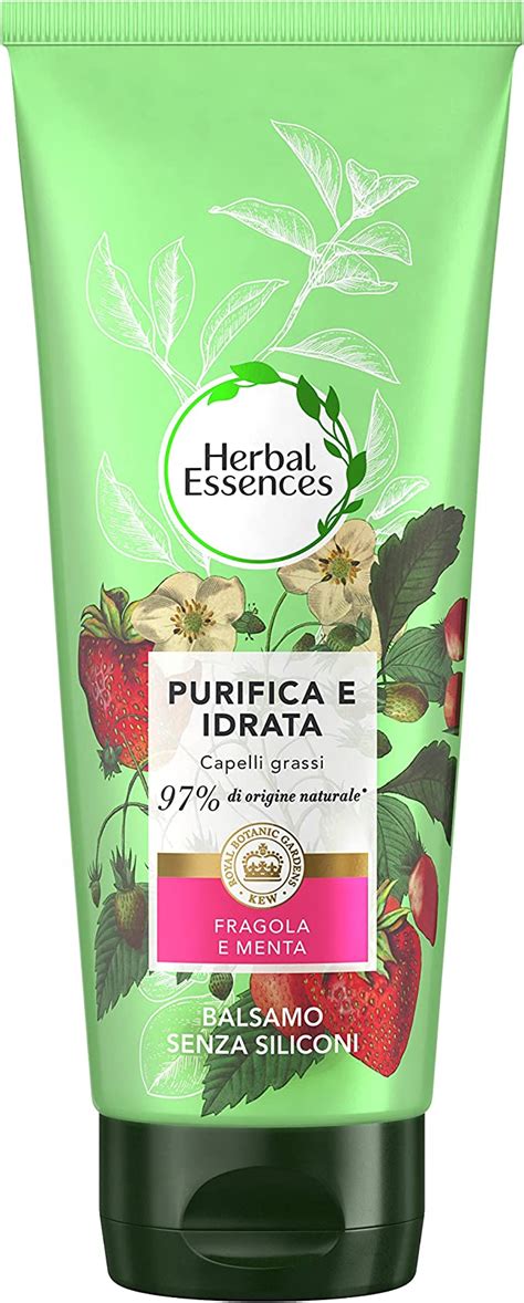 Herbal Essences Balsamo Fragola Bianca E Menta Dolce 200ml Amazon