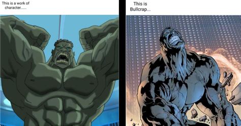 Ultimate Hulk Vs Earth 3488 Incredible Hulk By Starknightatreates On