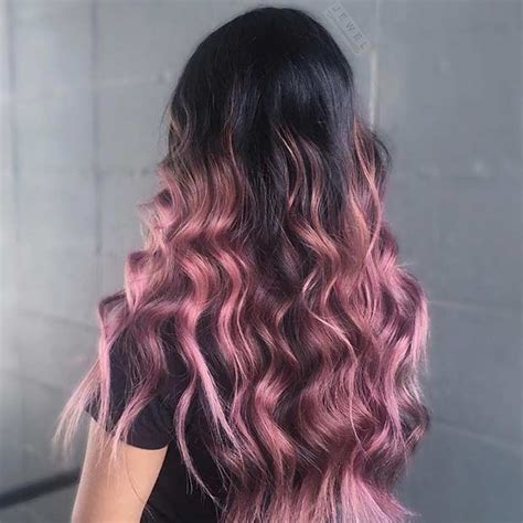 22 Trendy Rose Gold Hair Color Ideas