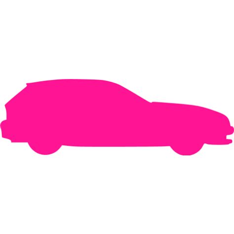 Deep pink car 14 icon - Free deep pink car icons png image