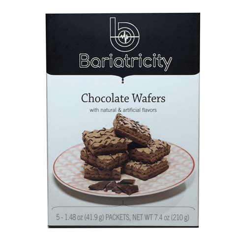 Chocolate Wafers Protein Bars 5 Per Box Bariatricity