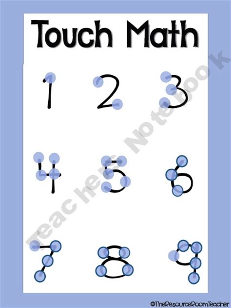 Help your child foster and improve basic math skills in a fun and engaging way with our free math printables. Touch Math | Education | Pinterest