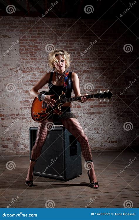Female Punk Rocker Stock Photography Image 14208992
