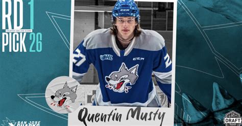 Hamburg Native Quentin Musty Selected 26th Overall In 2023 Nhl Draft