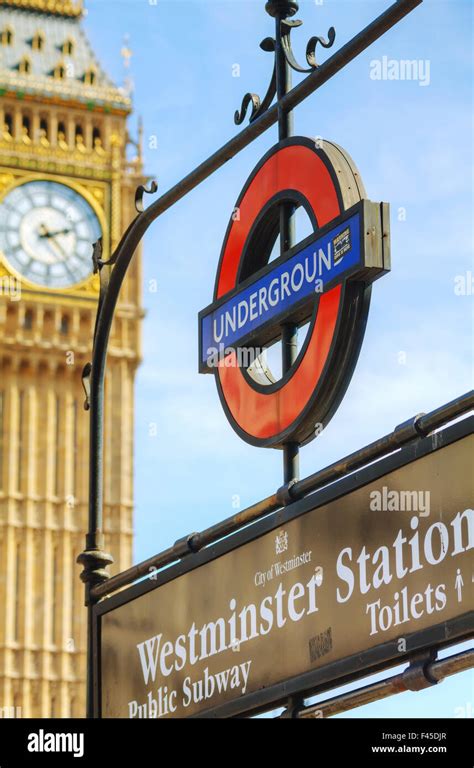 London Underground Station Sign Stock Photo Alamy