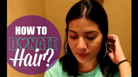 How To Donate Hair My Experience Youtube