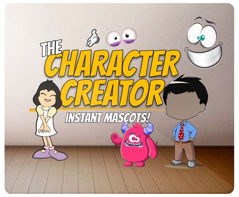 Cartoon Character Creator 20 Cute Design Elements Laughingbird