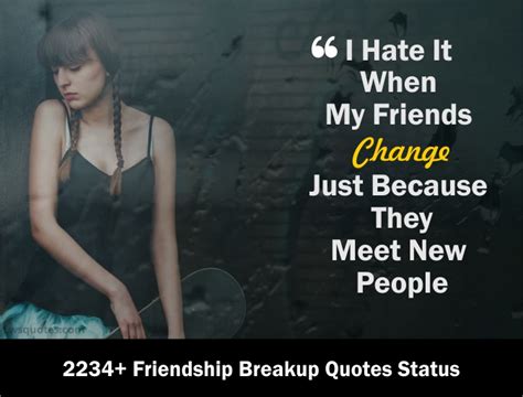 2234 Friendship Breakup Quotes Status 2023 Lwsquotes