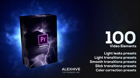 Download all adobe premiere pro mogrt from vfxdownload. 1oo Video Elements Presets Pack - Premiere Pro Presets ...
