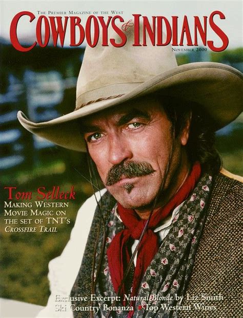 Tom On The Cover Of Cowboys And Indians Magazine November 2000 Tom