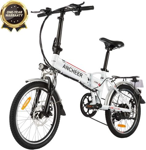 Ancheer Folding Electric Bike For Adults 20 Electric Bicyclecommute
